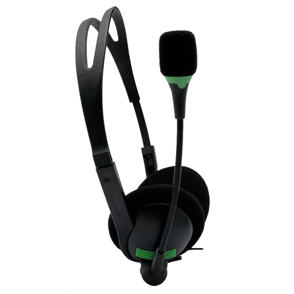 هدست سيم دار 2 فيش مدل pc-440