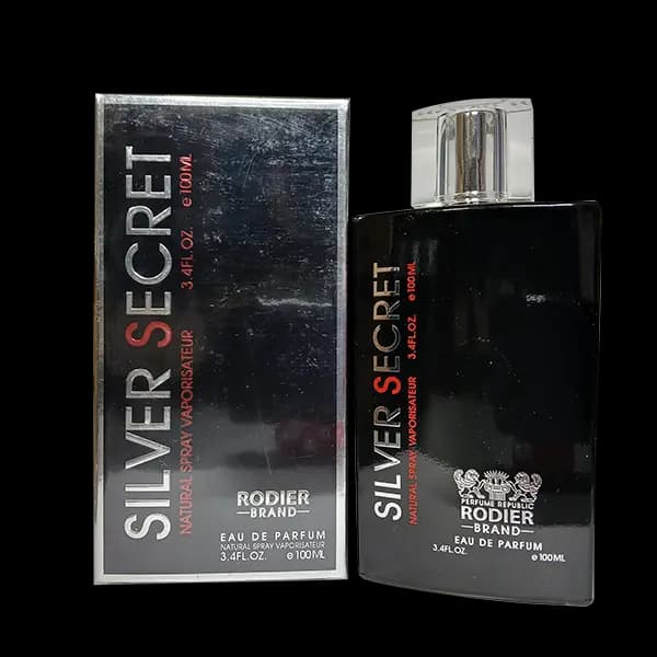 ادوپرفیوم مردانه رودیر Silver Secret حجم 100 میل