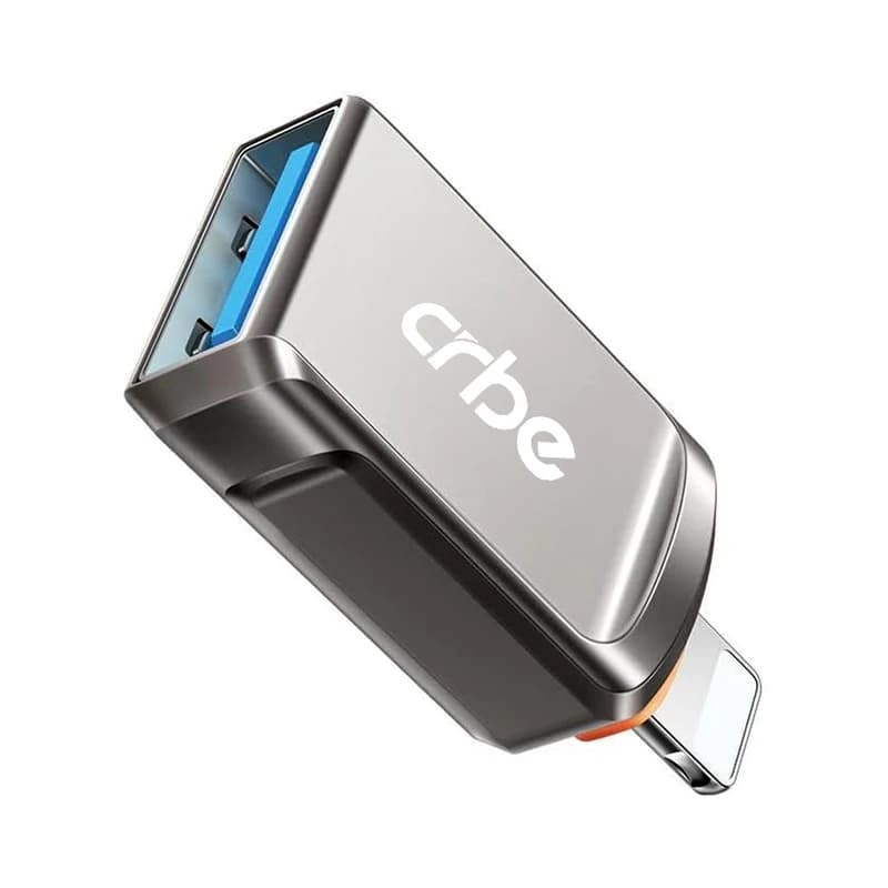 مبدل USB OTG به لایتنینگ کربی مدل CR-W101 — تصویر ۲
