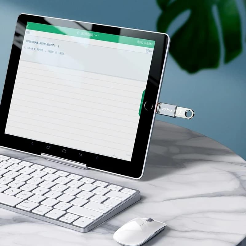 مبدل USB OTG به لایتنینگ کربی مدل CR-W101 — تصویر ۵