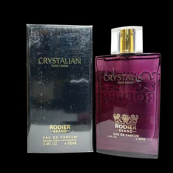 ادوپرفیوم زنانه رودیر CRYSTALIAN حجم 100 میل