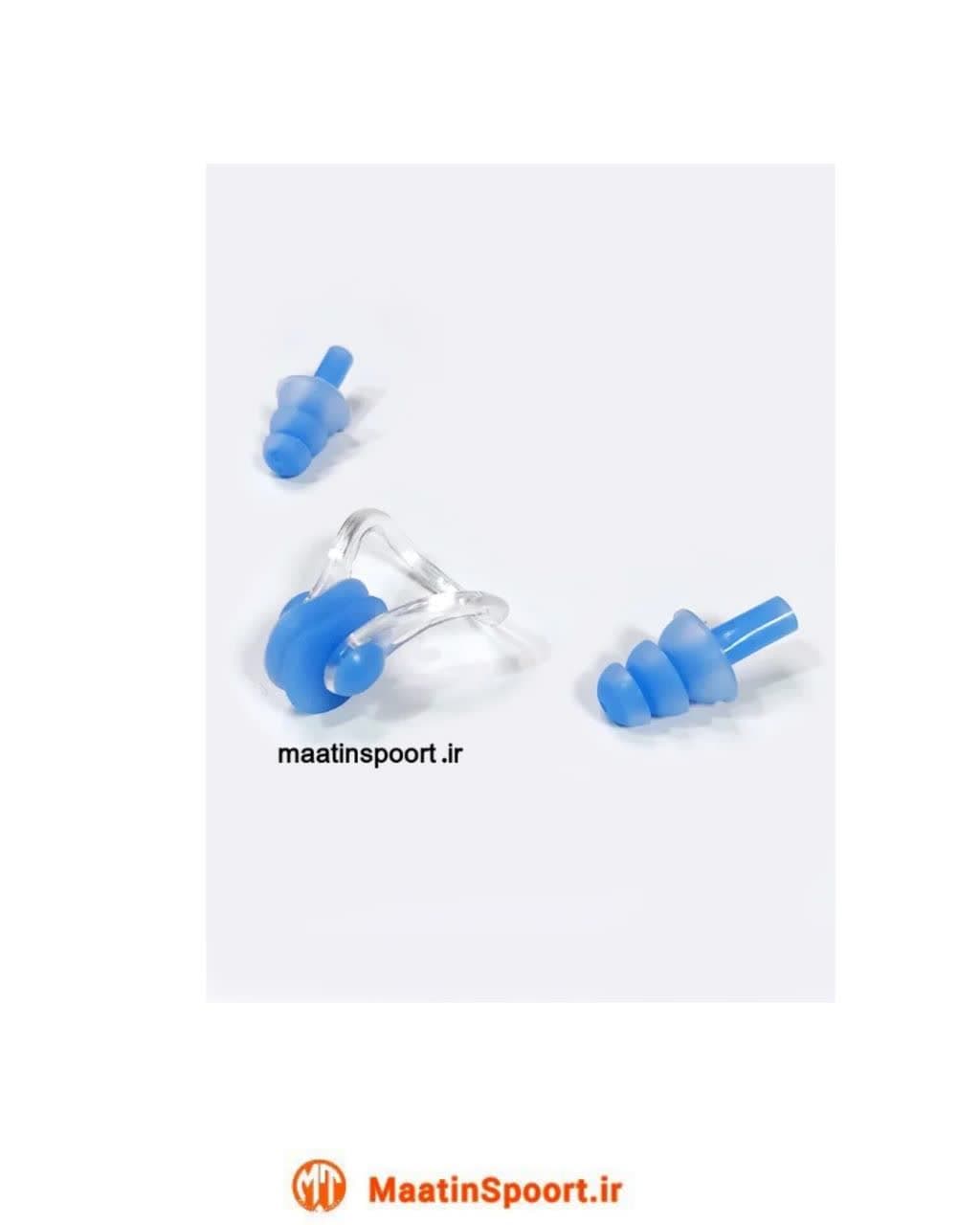 دماغ گیر و گوش گیر ژله‌ای شنا پک 15 عددی جعبه‌دار — تصویر ۲