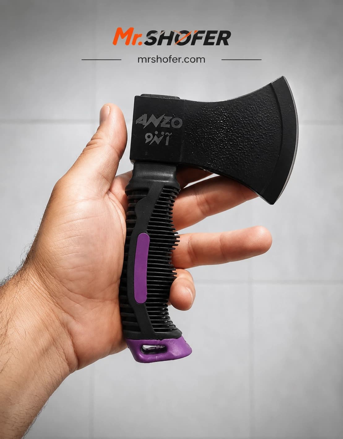 تبر مینی ۲۵۰ گرمی آنزو مدل SMHL 378 — تصویر ۳