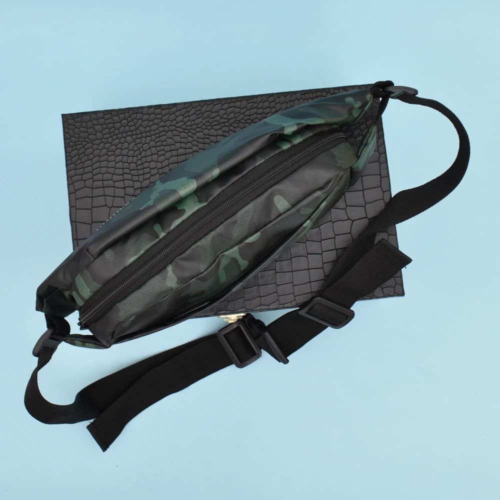 کیف کمری بگ بادی اسکین تری فلاپ چریکی کد 369 — تصویر ۶