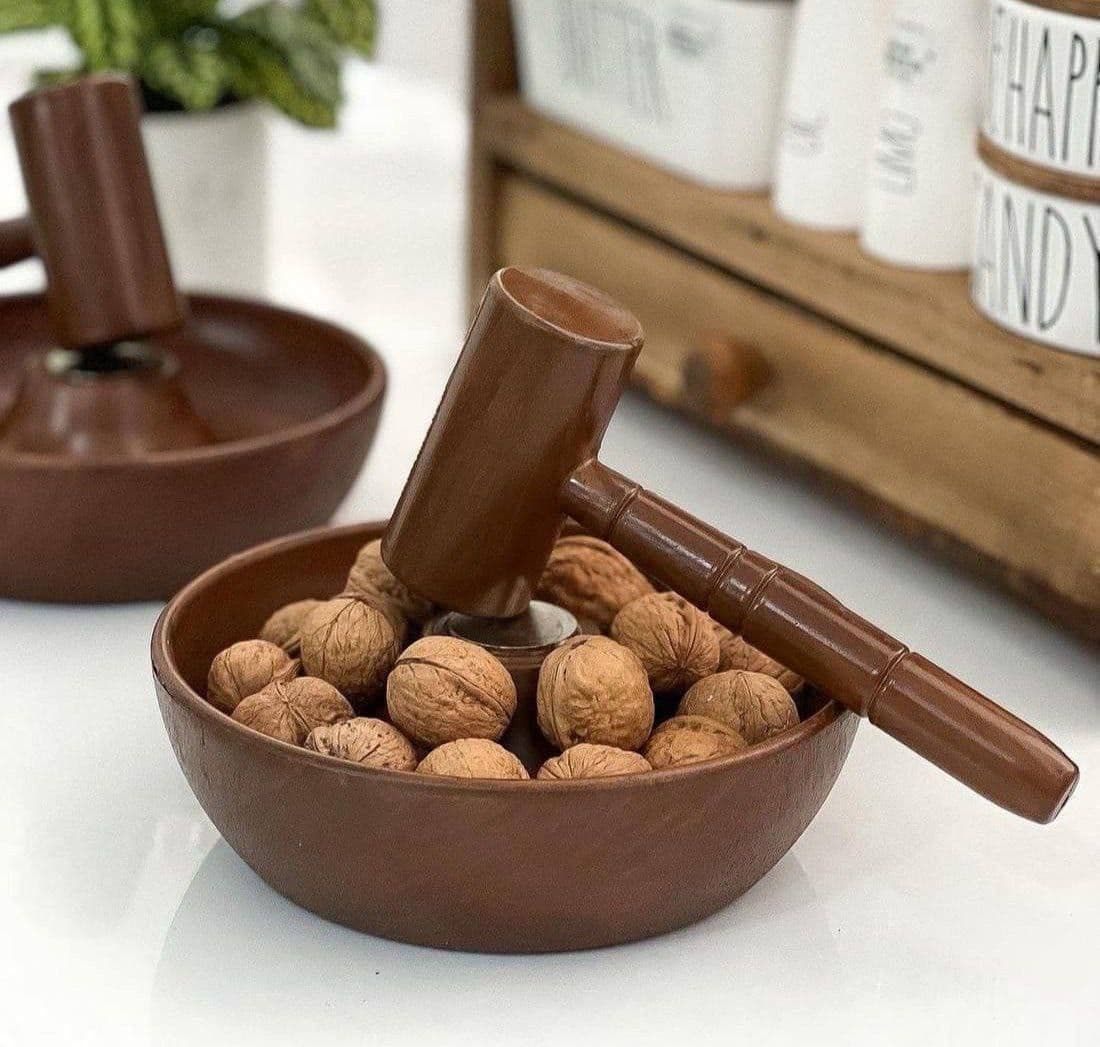 گردو شکن سنتی طرح چوب بدون جعبه کد 420