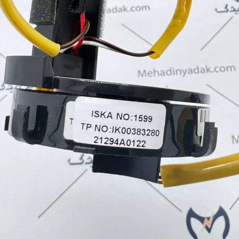 سوئیچ فنرچرخشی پژو206 اندیشه ایمنی خودرو ایساکویی IK00383280 — تصویر ۴