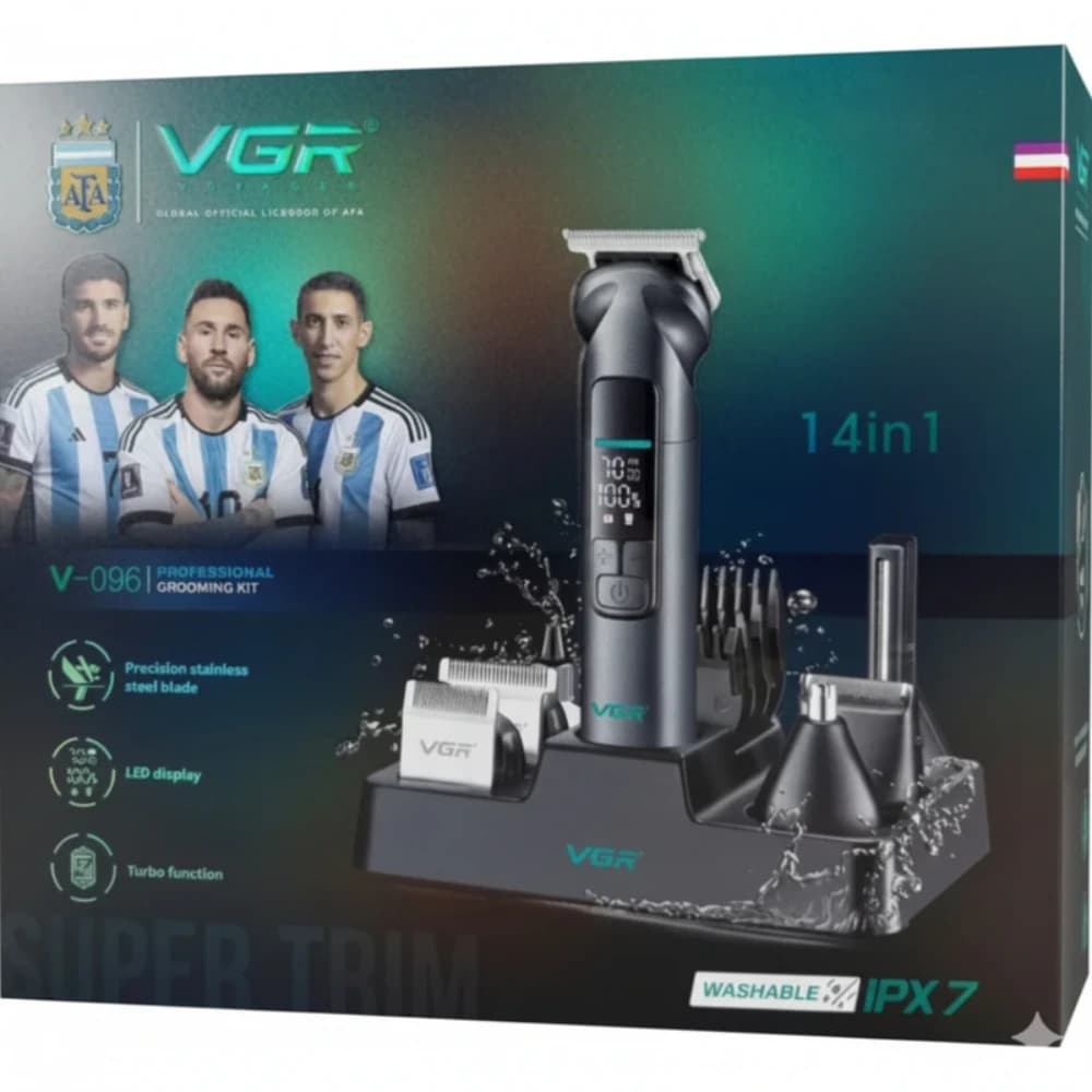 ست ماشین اصلاح 14 کاره VGR مدل V-096 — تصویر ۸