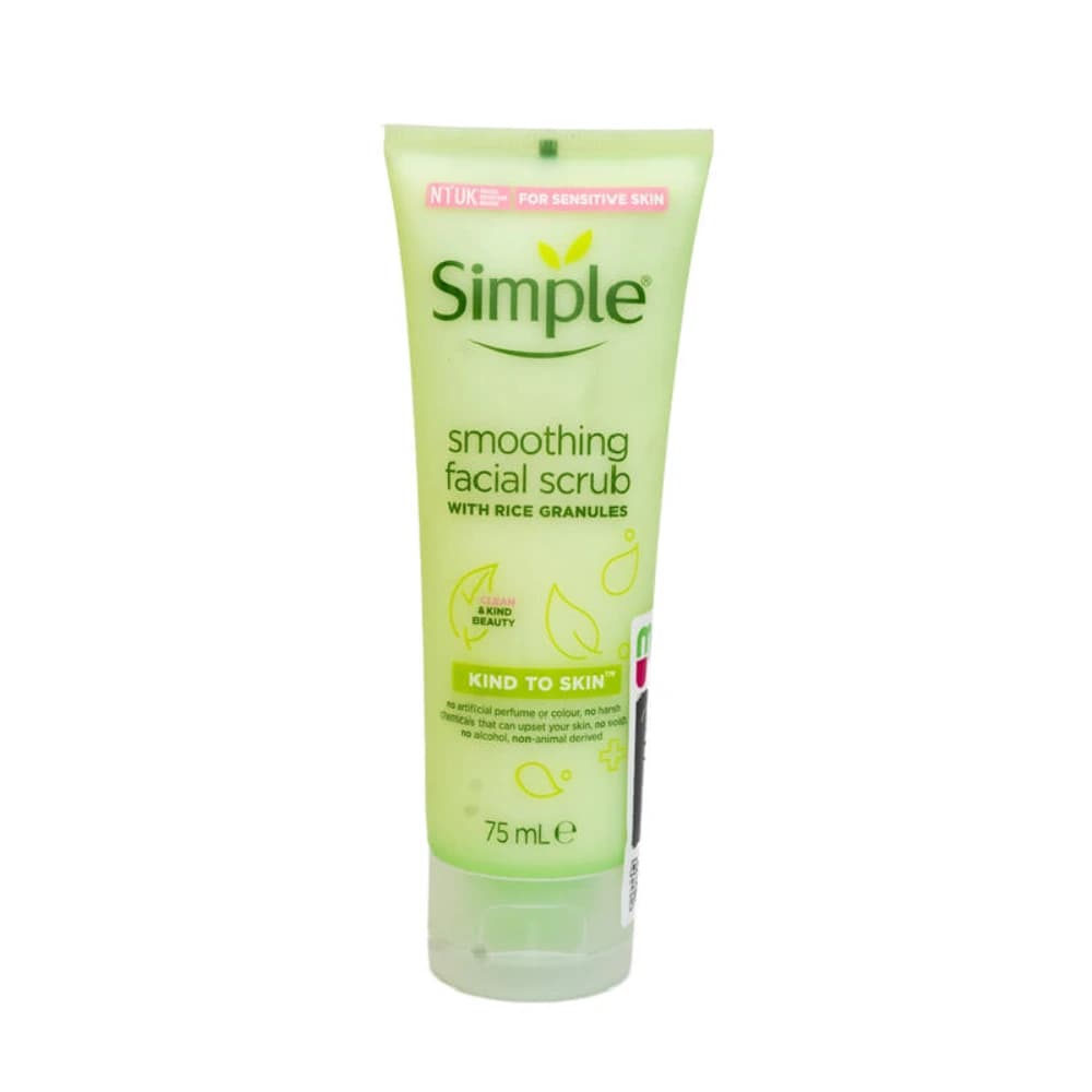 اسکراب صورت سیمپل مدل (Simple Smoothing Facial Scrub)