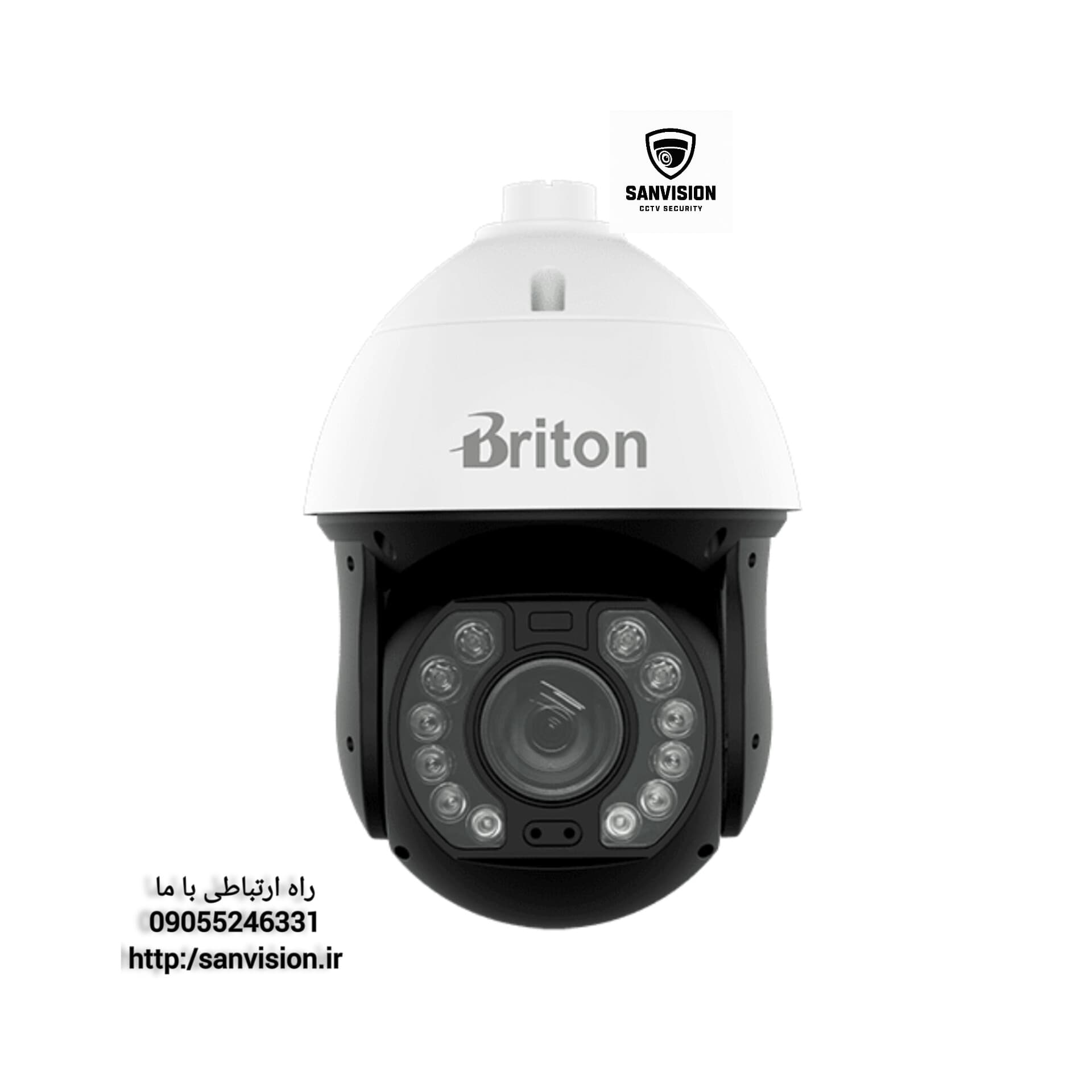 دوربین اسپید دام تحت شبکه ۵ مگاپیکسل مدل IPD-69513Q81-FP