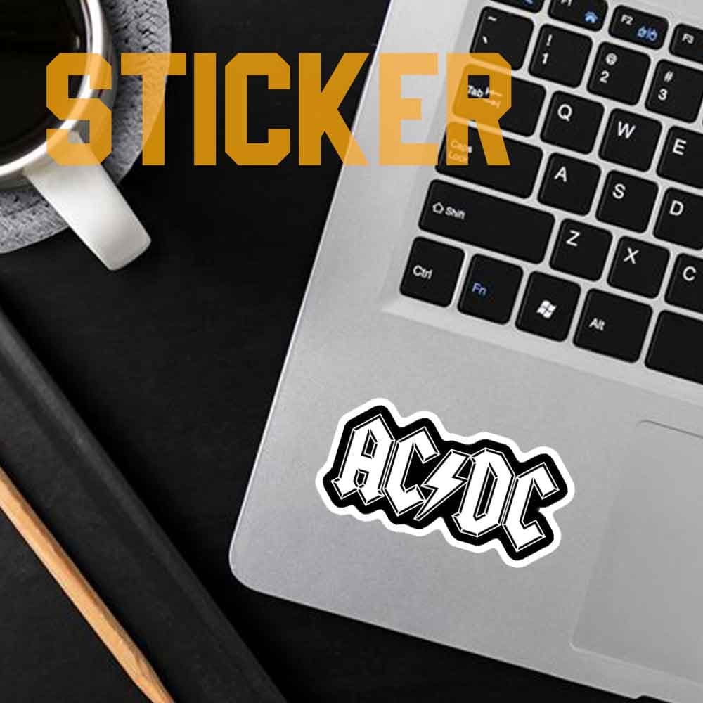 استیکر موسیقی طرح acdc