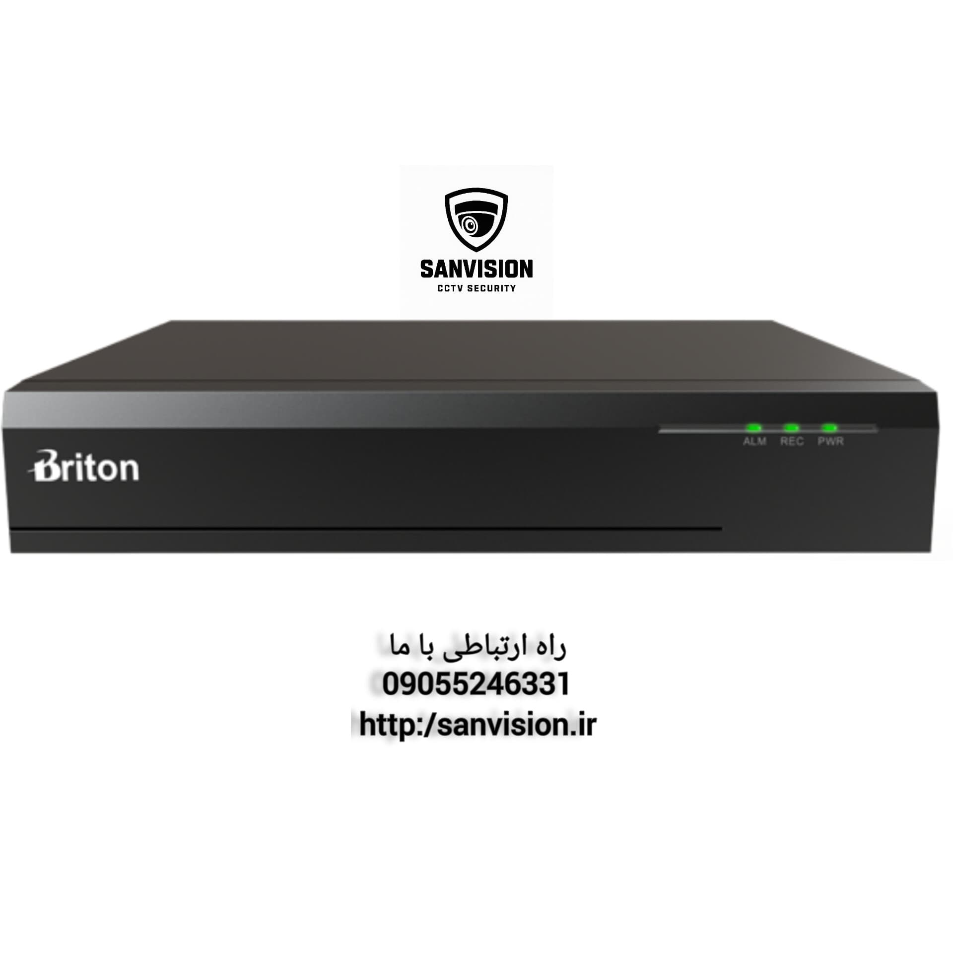 دستگاه چهار کانال آنالوگ برایتون5MP مدل UVR-B04EHB-D74J