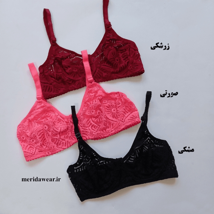 سوتین فنردار گیپور زیر نخ کد ۳۸ — تصویر ۴