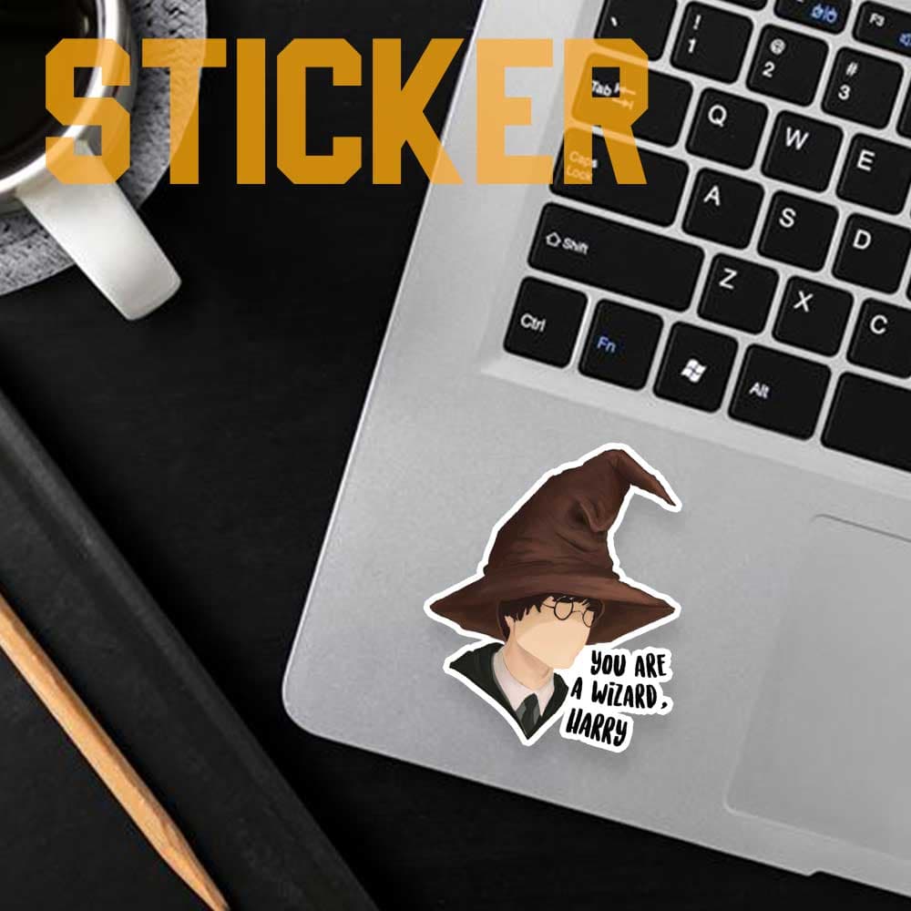 استیکر هری پاتر طرح کلاه گروه بندی wizard