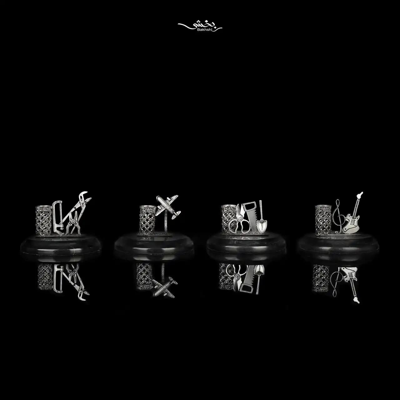 جاقلمی نقره و ساعت هواپیما — تصویر ۷