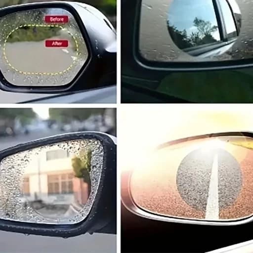 برچسب آب گریز آیینه خودرو — تصویر ۶