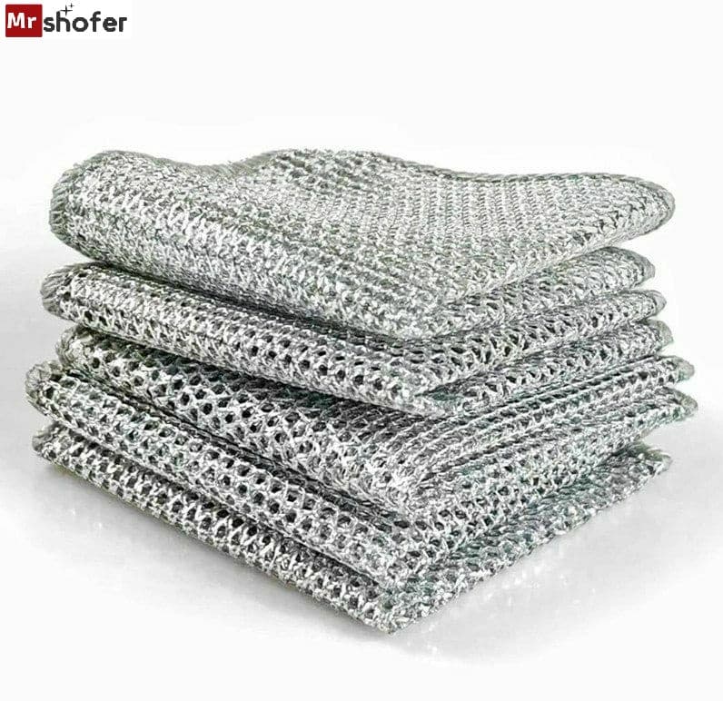 اسکاچ توری دو لایه – تمیزکننده سریع ظروف 20*20