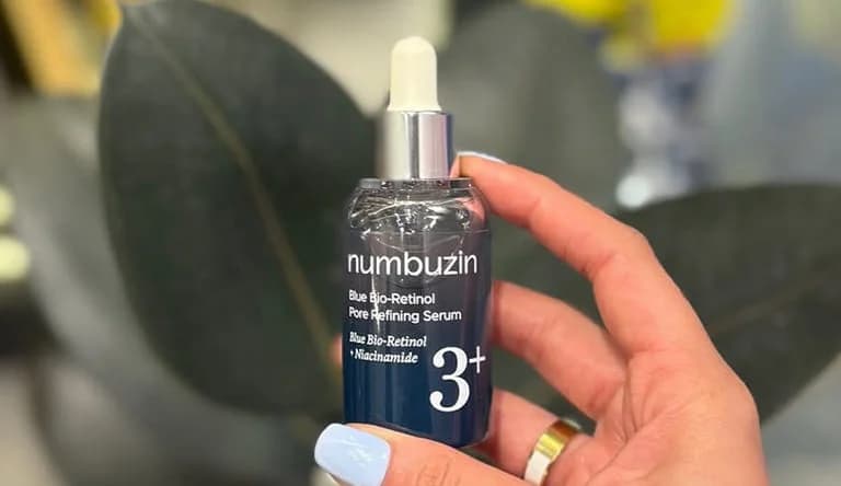 سرم کنترل منافذ Blu-Bio retinol شماره 3 نامبوزین 30 میلی لیتر — تصویر ۹