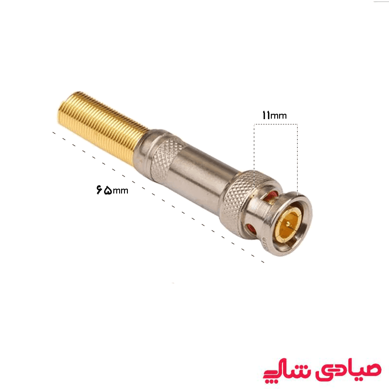 فیش BNC پیچی برند ETTO مدل ETTO75BNCRF