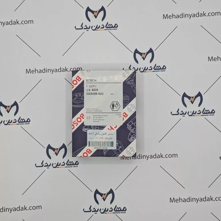 سنسور اکسیژن پایینی بوش ME17 سوکت مشکی وارداتی — تصویر ۴