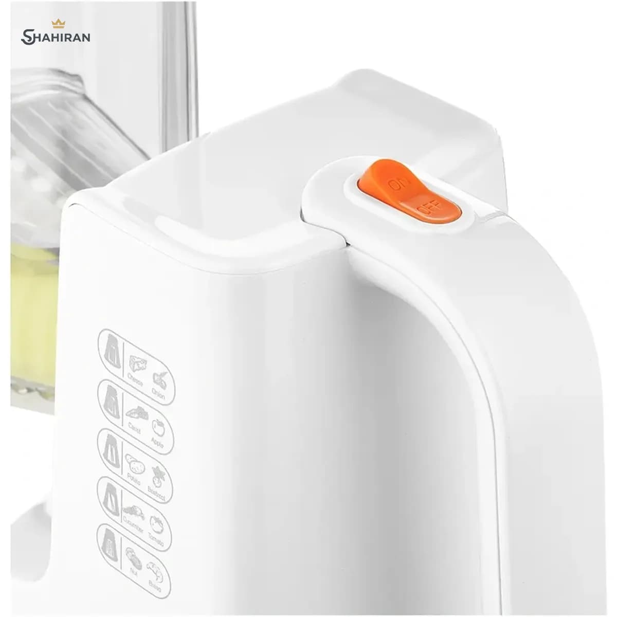 رنده برقی سنکور مدل SENCOR SSG 4300WH — تصویر ۳