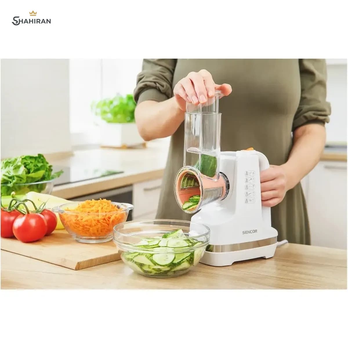 رنده برقی سنکور مدل SENCOR SSG 4300WH — تصویر ۸