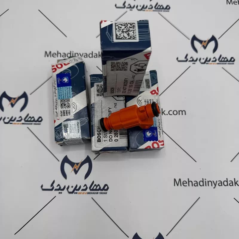 سوزن انژکتور نارنجی tu5 بوش اصلی ایساکو چهار سوراخ — تصویر ۳