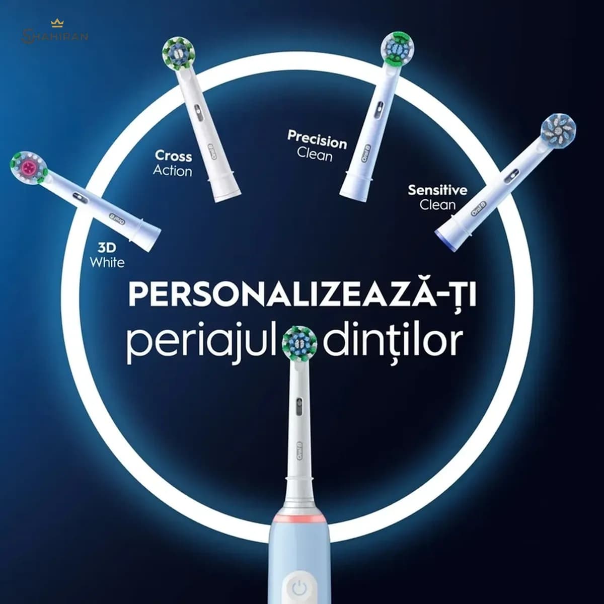مسواک برقی اورال-بی مدل PRO 3 3000 PURE — تصویر ۸