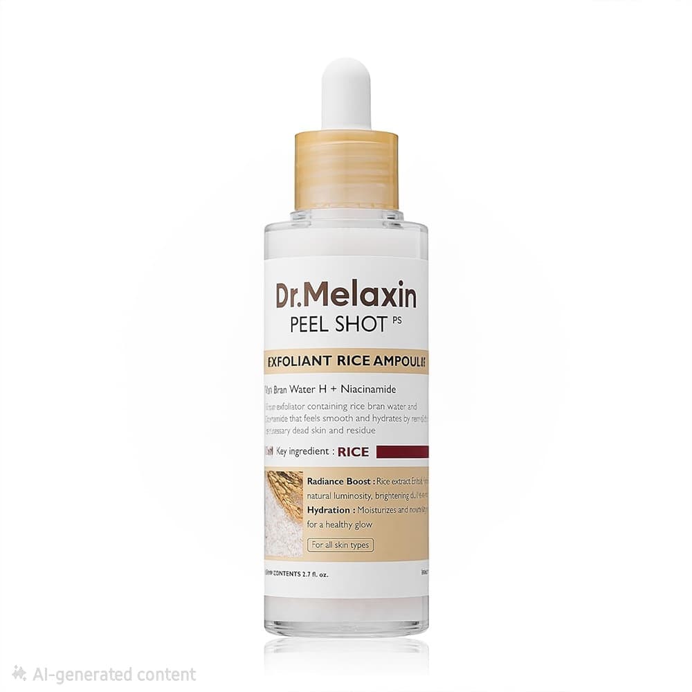 سرم لایه بردار و روشن کننده Exfoliant Rice Ampoule دکتر ملاکسین