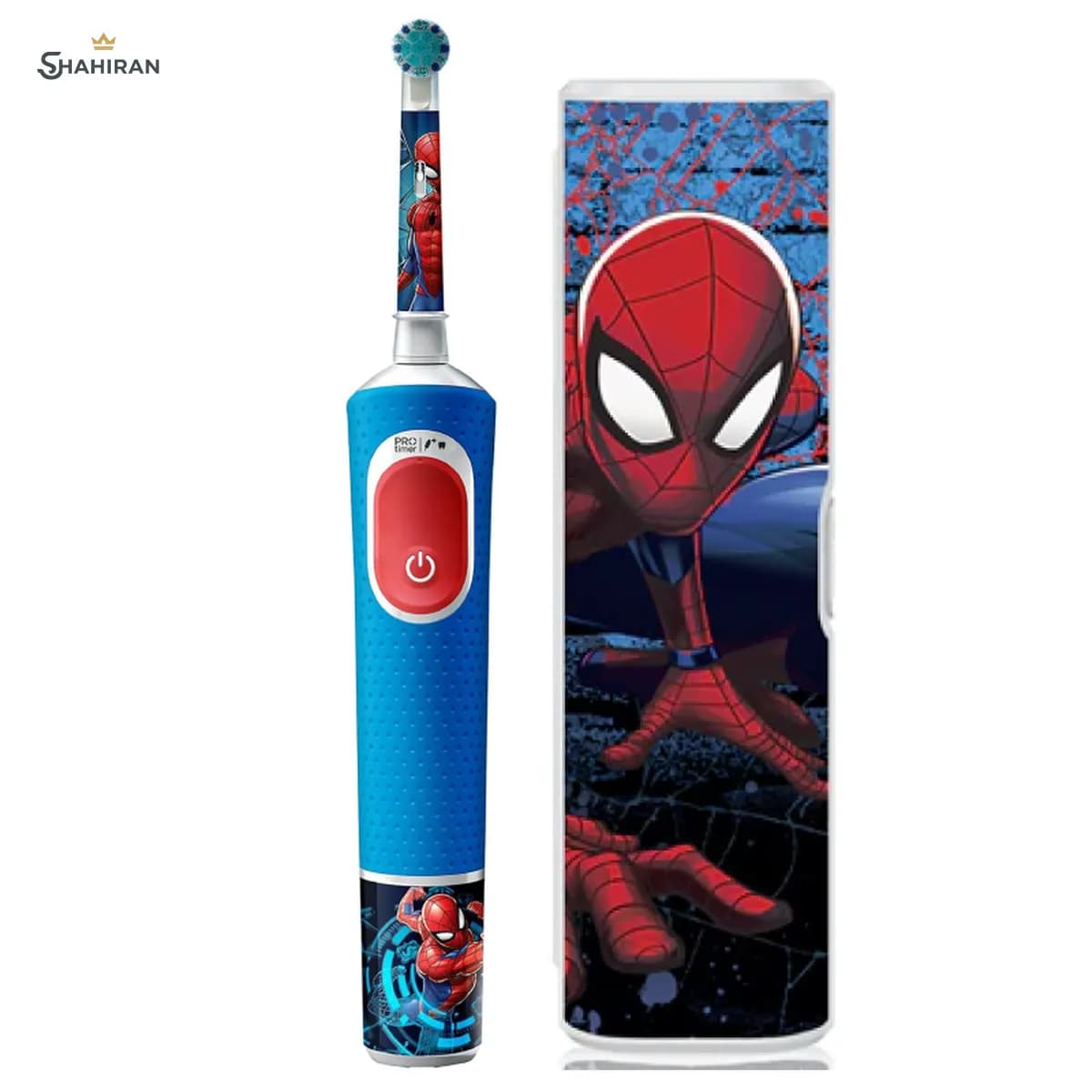 مسواک برقی کودک اورال بی مدل PRO KIDS SPIDER-MAN