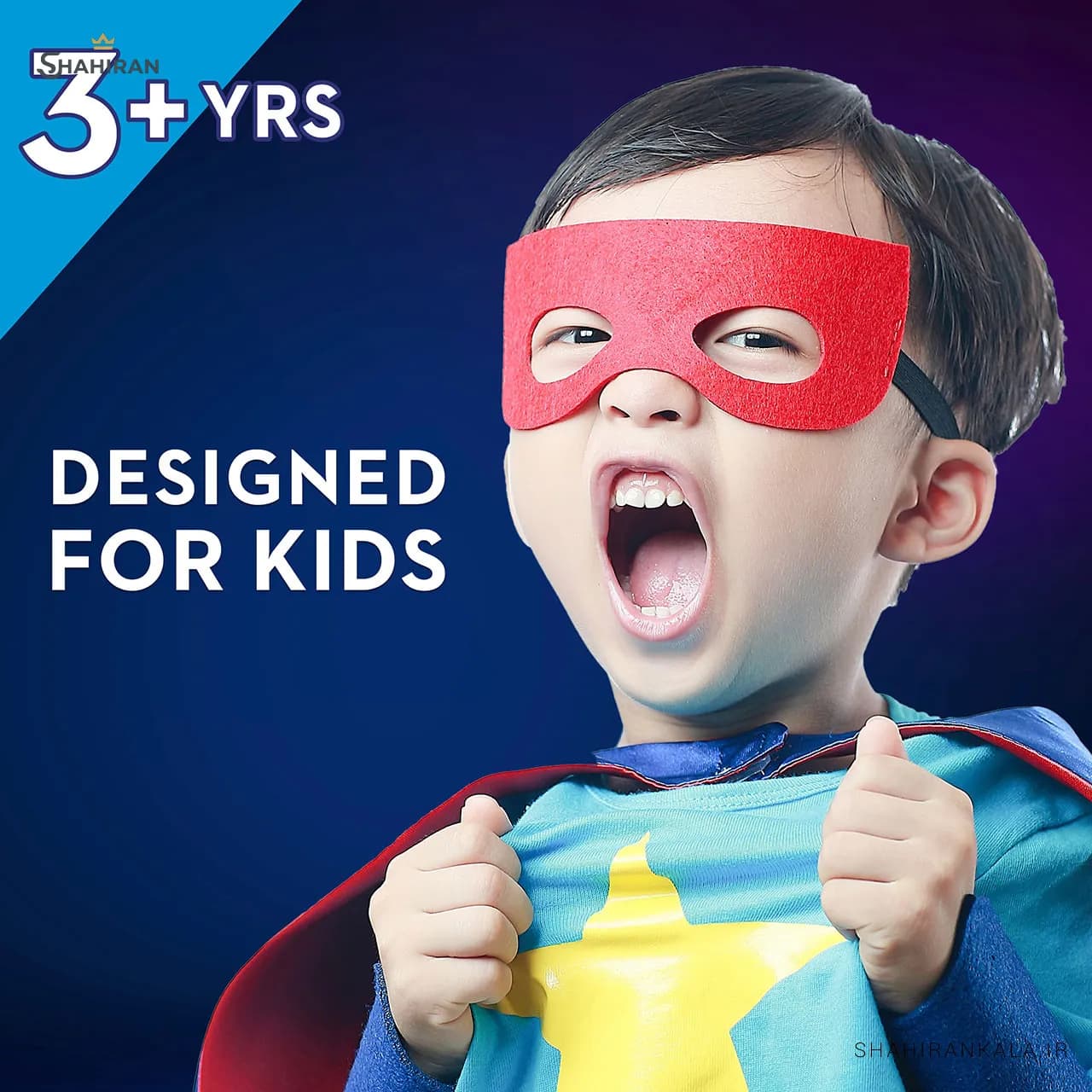 مسواک برقی کودک اورال بی مدل PRO BATTERY KIDS — تصویر ۳