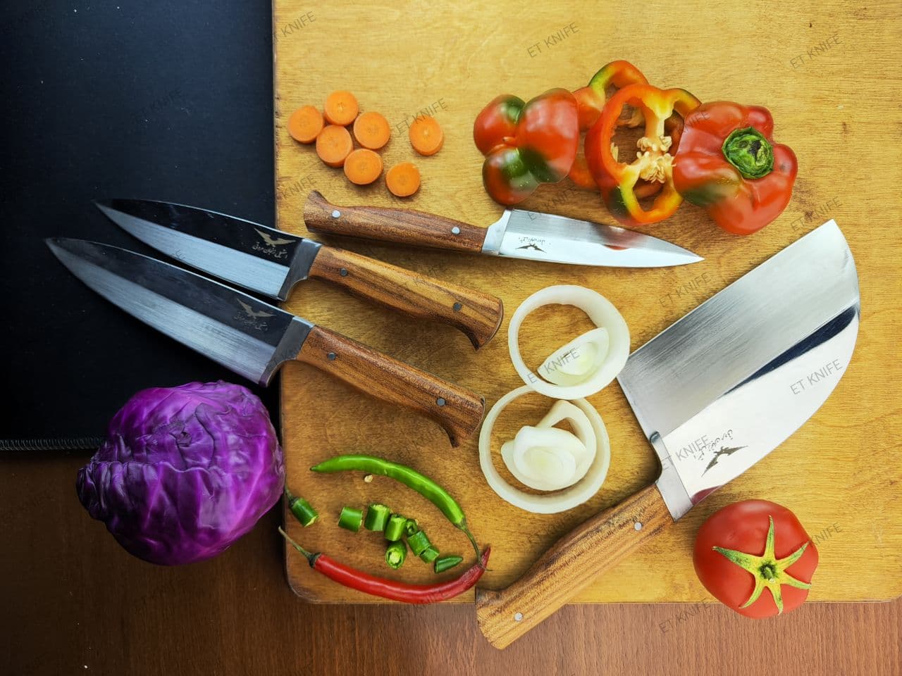 ست چاقو آشپزخانه مروتی 4 تایی