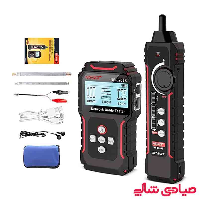 تستر شبکه نویافا مدل Noyafa NF-8209s — تصویر ۳
