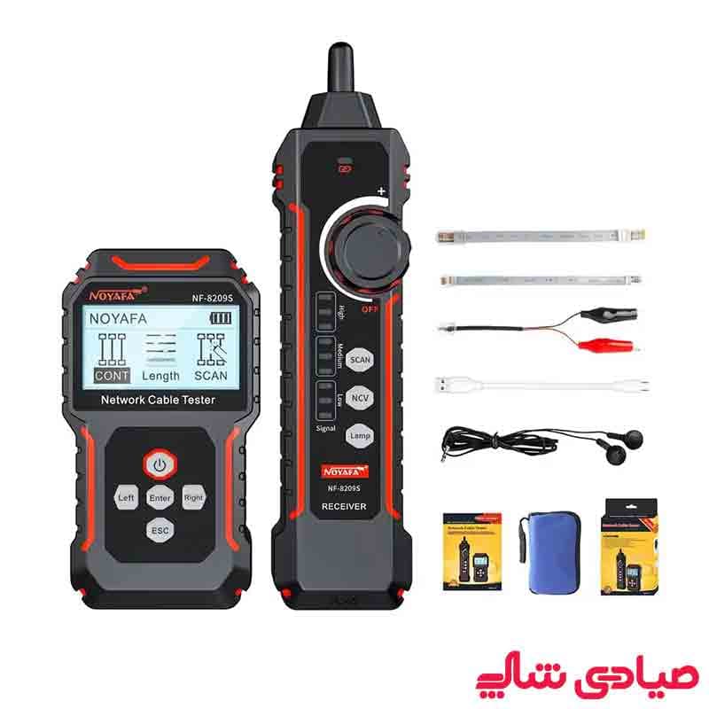 تستر شبکه نویافا مدل Noyafa NF-8209s — تصویر ۶