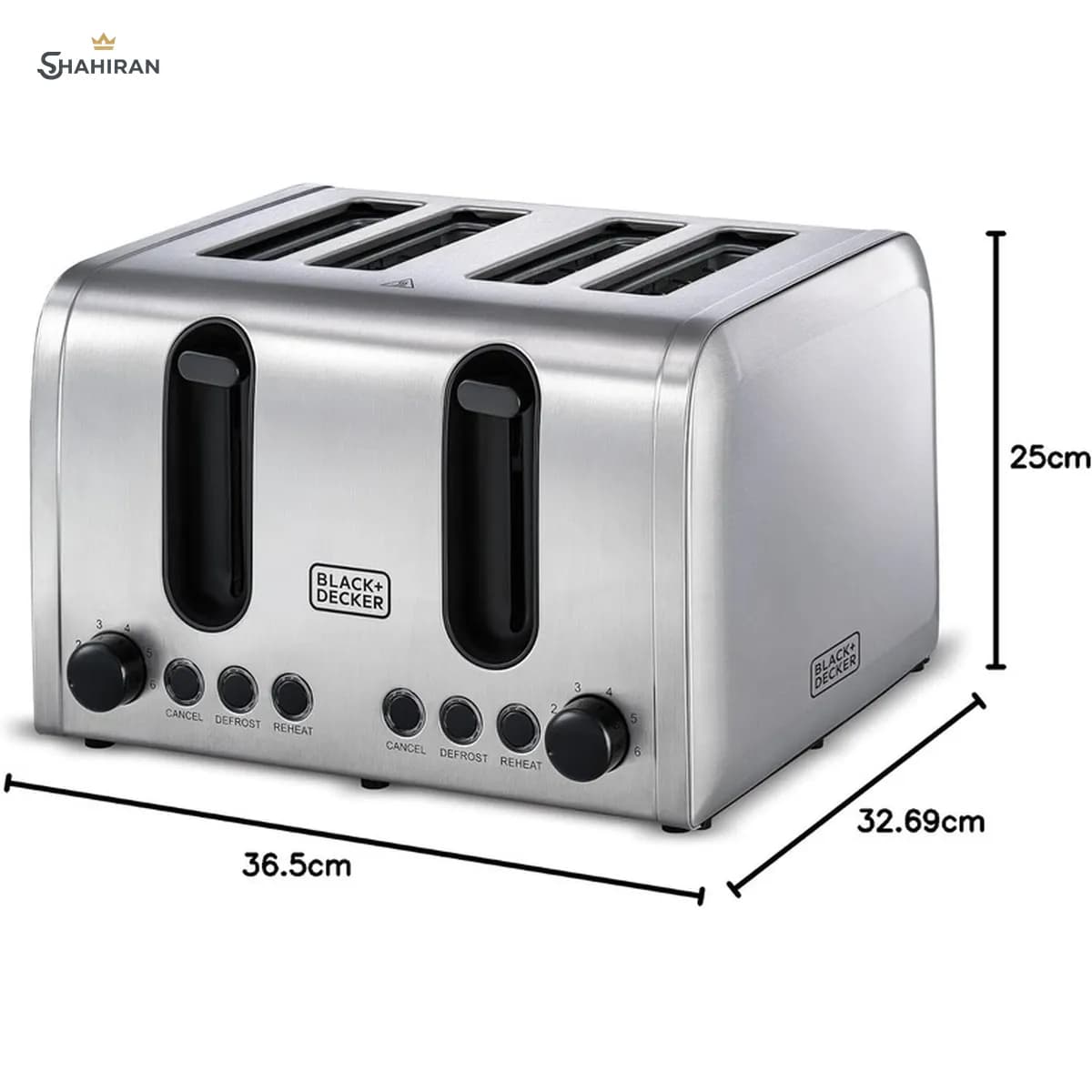 توستر بلک اند دکر مدل BLACK+DECKER ET444 — تصویر ۸