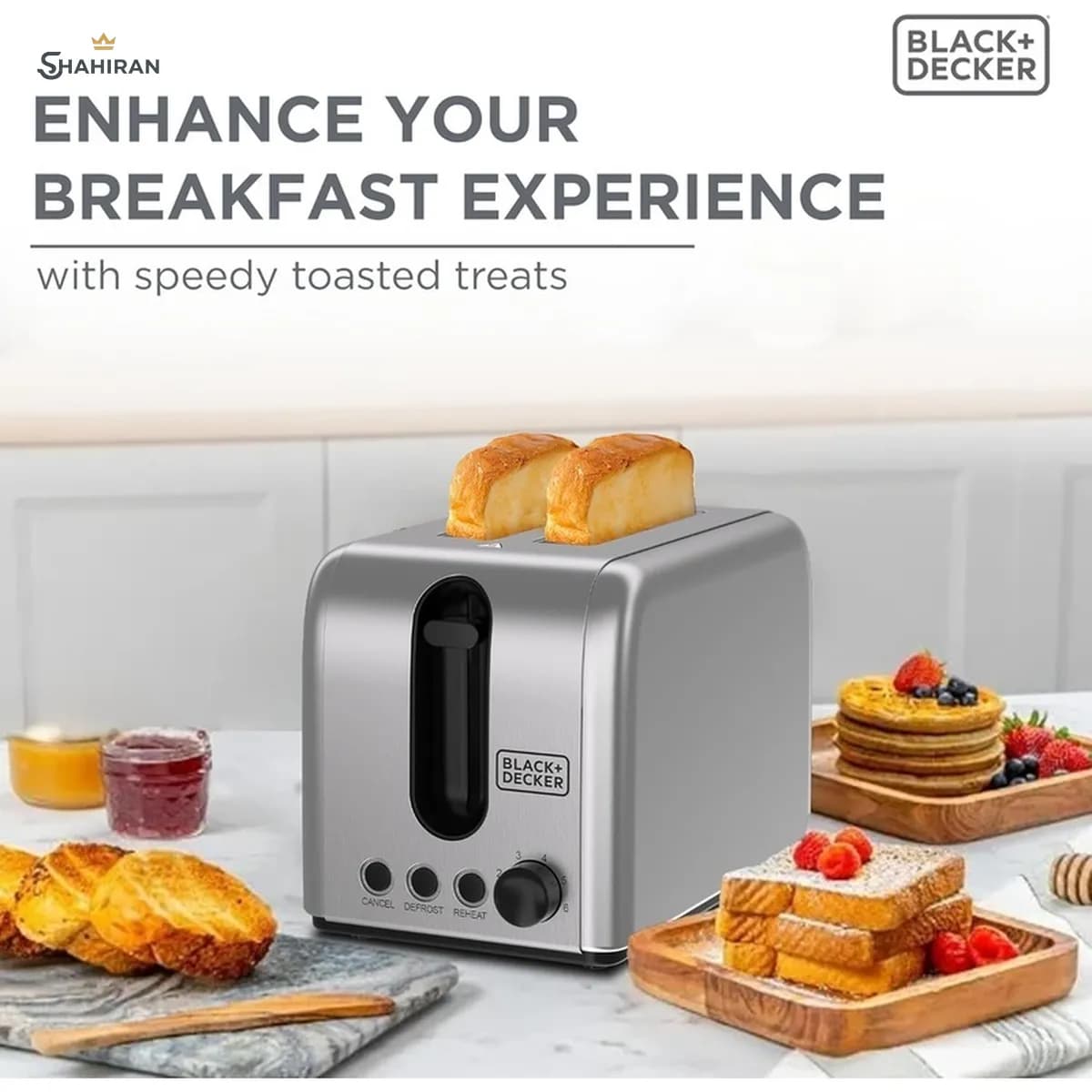 توستر بلک اند دکر مدل BLACK+DECKER ET244 — تصویر ۹