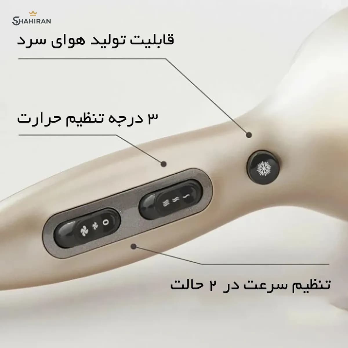 سشوار حرفهای رمینگتون مدل REMINGTON AC8605 — تصویر ۷