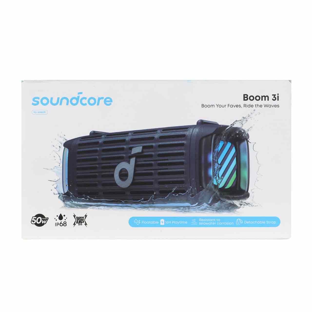 اسپیکر بی سیم Anker مدل BOOM 3i D5100010 — تصویر ۹