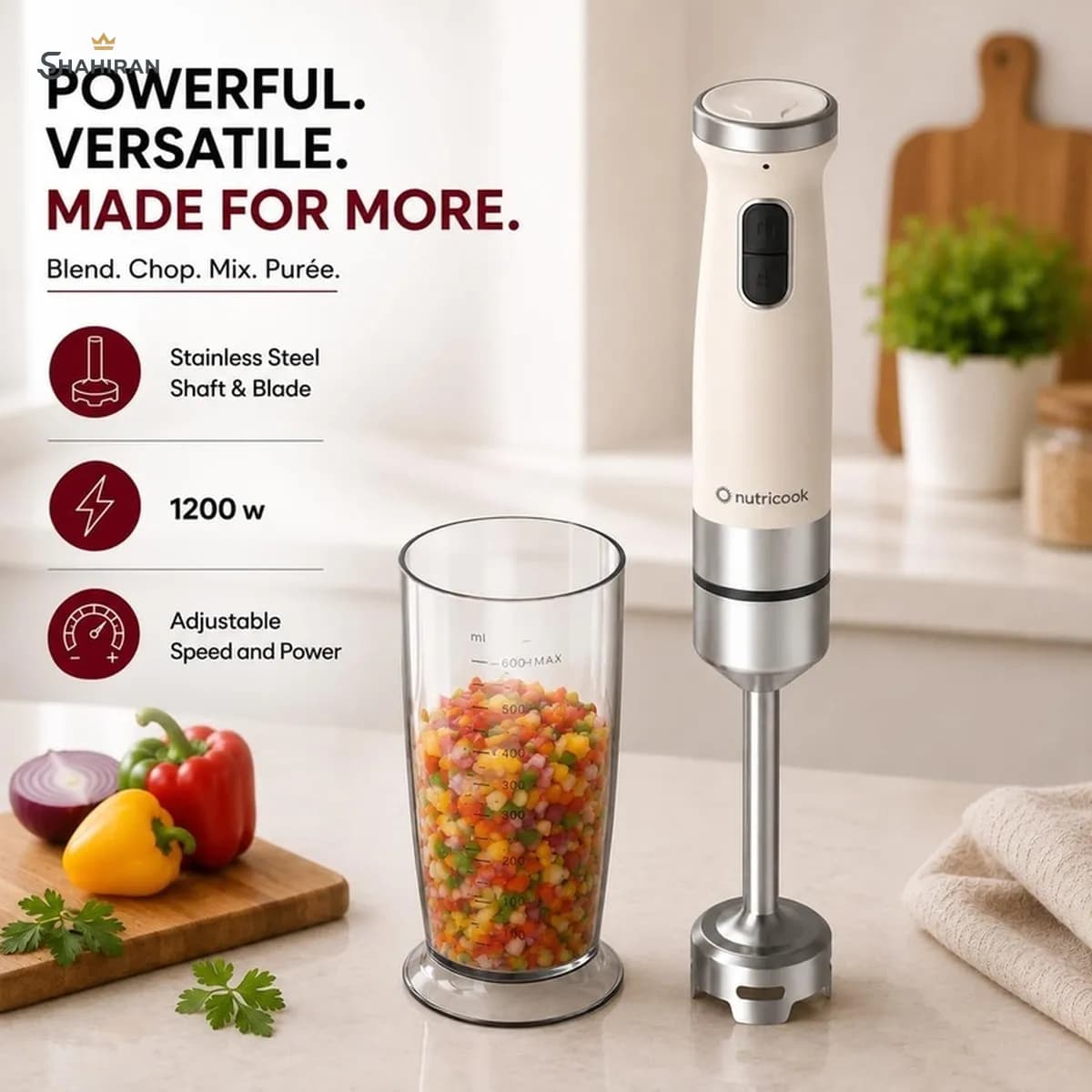 گوشتکوب برقی نوتریکوک مدل NUTRICOOK NC-HB150 — تصویر ۴