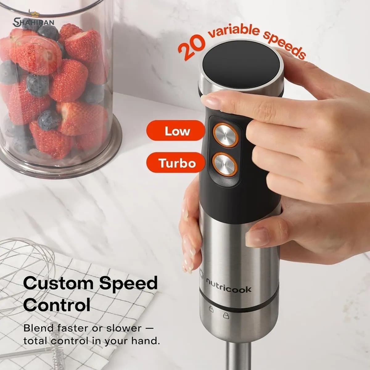 گوشت‌کوب برقی 4 کاره نوتریکوک مدل NUTRICOOK NC-HB100 — تصویر ۷