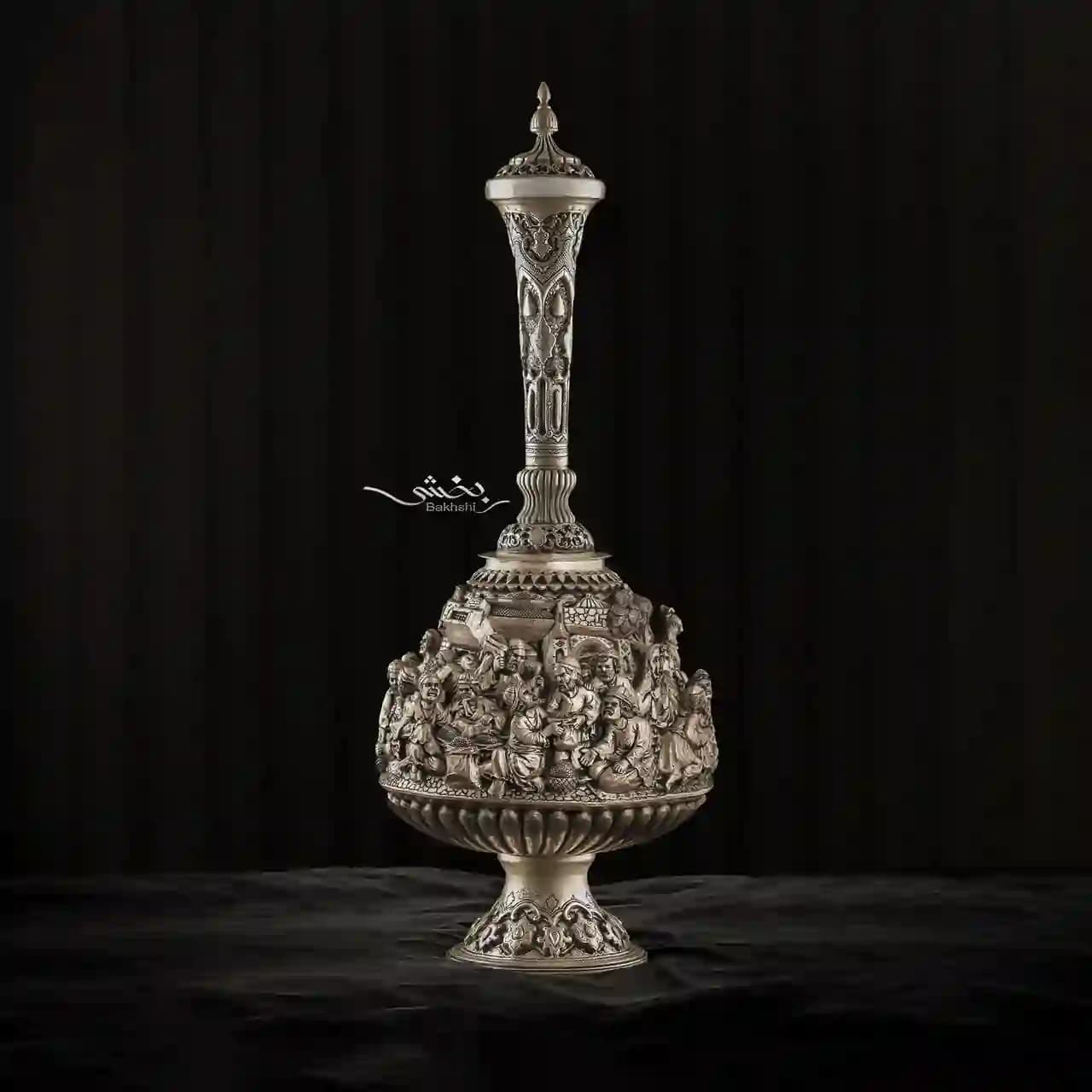 تنگ نقره مینیاتور حجمی اعلا
