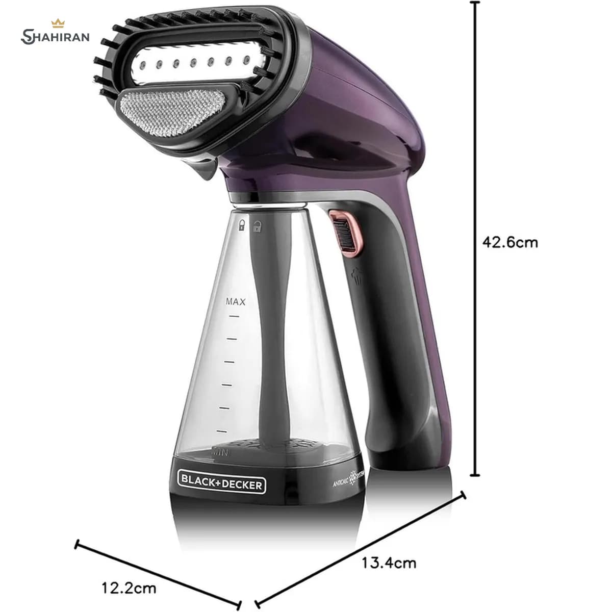 بخارگر بلک اند دکر مدل BLACK+DECKER HST1500 — تصویر ۴