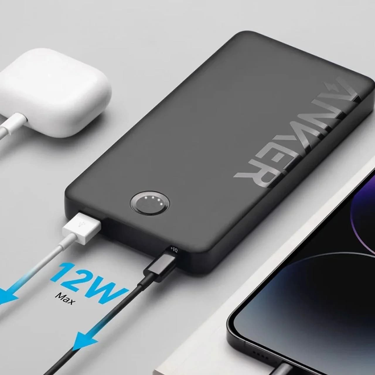 پاوربانک انکر A1334 ظرفیت 10000mAh با توان 12W — تصویر ۷