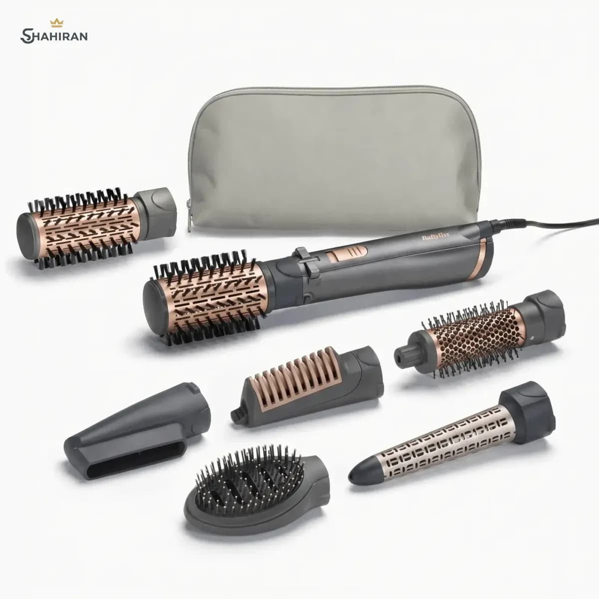 سشوار برس‌دار چرخشی بابیلیس مدل BABYLISS AS967ROE