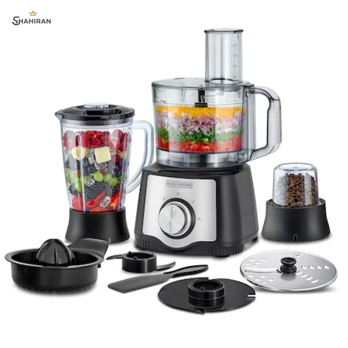 غذاساز 6 کاره بلک اند دکر مدل BLACK+DECKER FX650 — تصویر ۲