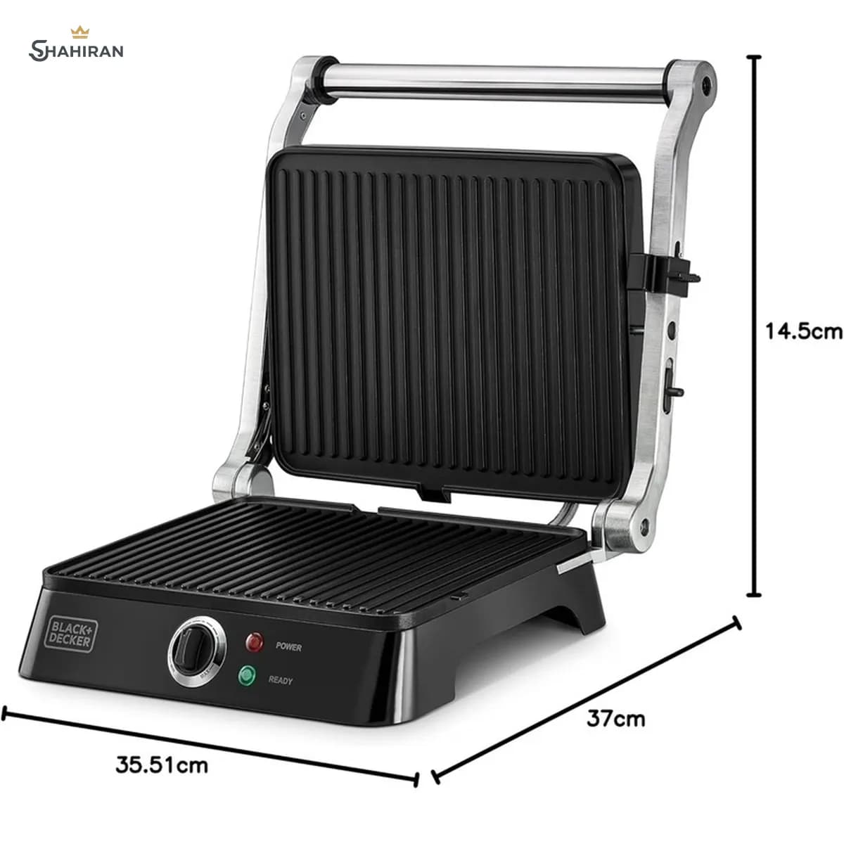 گریل بلک اند دکر مدل BLACK+DECKER CG1400 — تصویر ۸