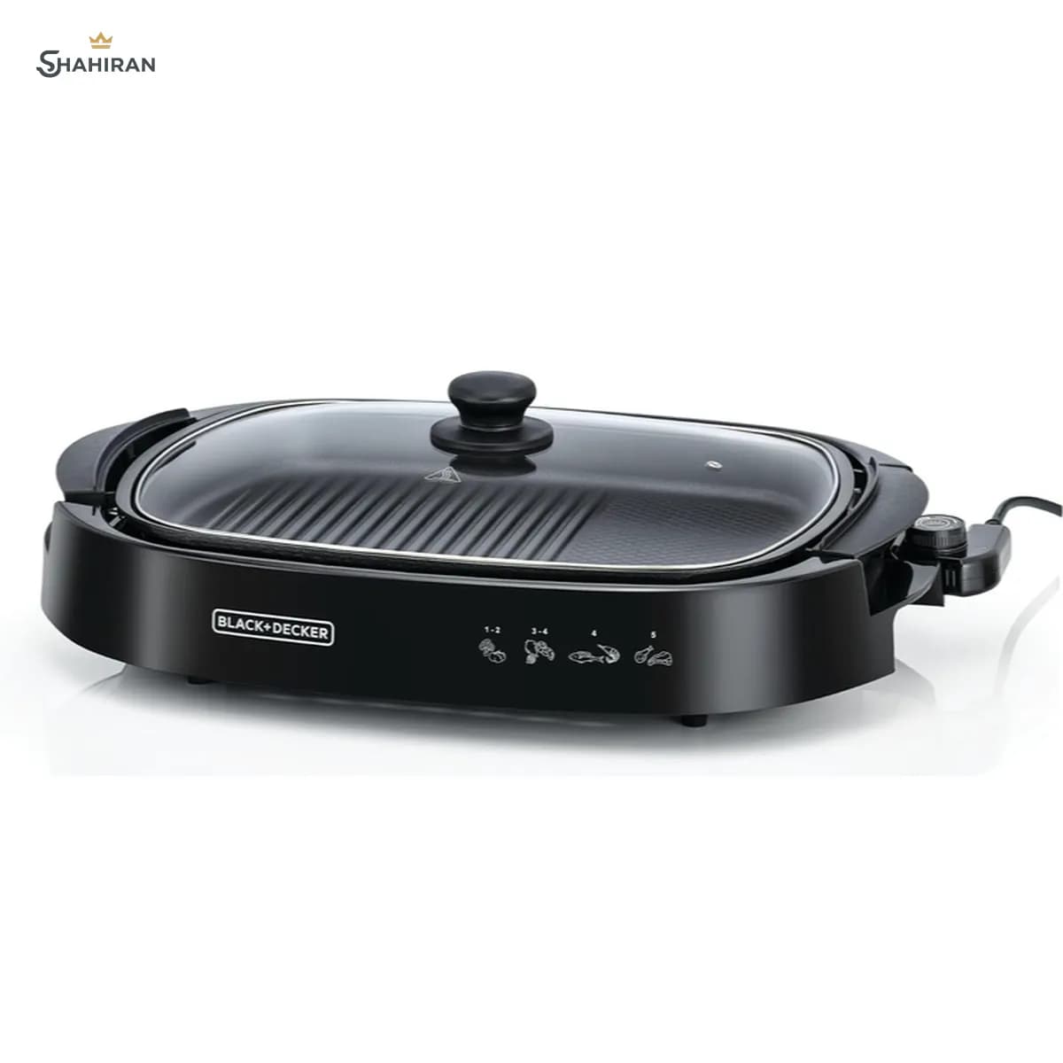 گریل برقی بلک اند دکر مدل BLACK+DECKER GH1500 — تصویر ۲