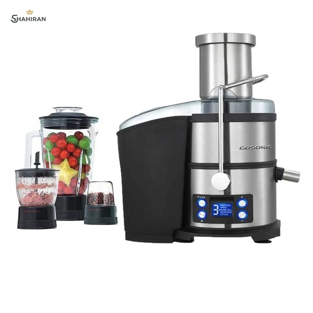 آبمیوه‌ گیری 4 کاره گوسونیک مدل GSJ-504