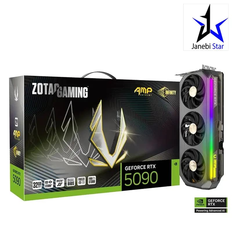 کارت گرافیک زوتک ZOTAC GAMING GeForce RTX 5090 AMP Extreme INFINITY — تصویر ۴