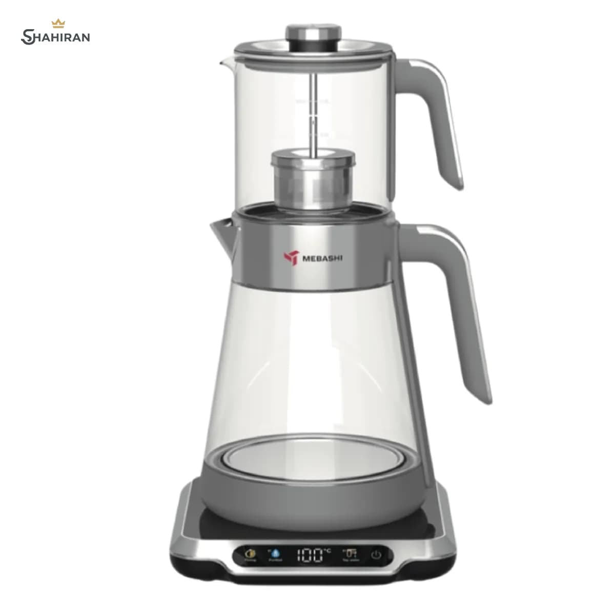 چایساز 1.7 لیتر مباشی مدل MEBASHI ME-TM305GRY — تصویر ۲