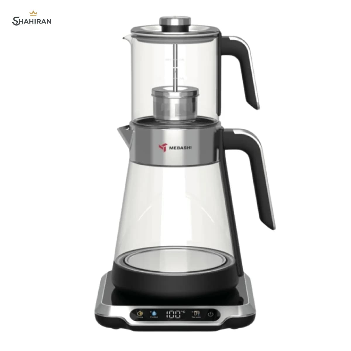 چای‌ساز 1.7 لیتر مباشی مدل MEBASHI ME-TM305B